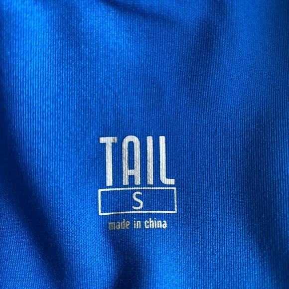 Tail 1/4 Zip Golf Polo Shirt Women S Blue Pleated Pickleball Sportswear Athletic - Picture 6 of 10